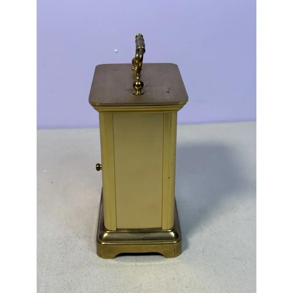 Neiman Marcus Quartz Gold Tone Carriage Clock West Germany
